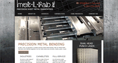 Desktop Screenshot of met-l-fab.com